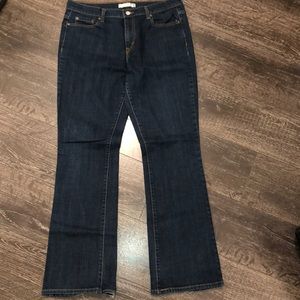 Levi, 14 long, 2 pair of jeans w/hem damage